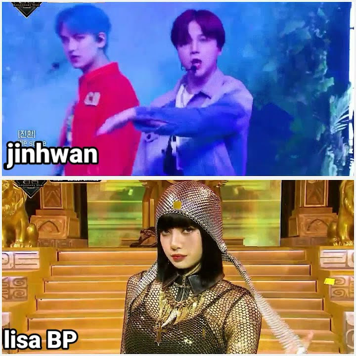 Chanwoo, Jinhwan and Lisa sing same part. CLASSY SAVAGE !!