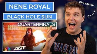 The GOLDEN BUZZER! Vocal ANALYSIS of "Black Hole Sun" performed by Nene Royal
