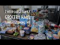 Large family 2 week Grocery Haul and Shopping