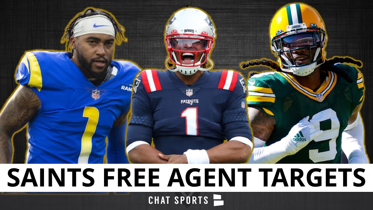 New Orleans Saints Free Agency Targets After The NFL Trade Deadline Ft