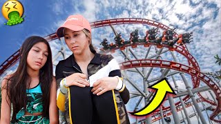 TXUNAMY AND ESTHALLA GOT SICK AT THIS THEME PARK!!! | Familia Diamond