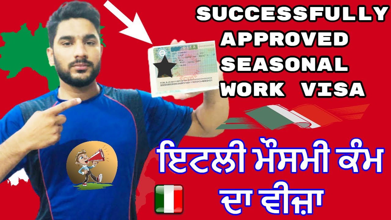 Italy Seasonal Work Visa 100 Approved Italy Work Visa 2023 Italy