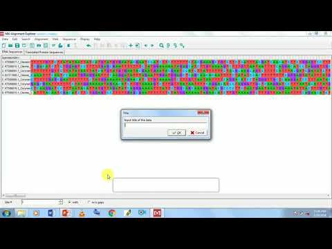 How to use Molecular evolutionary Genetic Analysis (MEGA) software