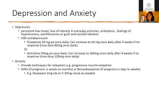 Providing Psychological, Social and Spiritual Support