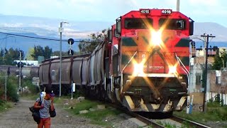 FERROMEX DISTRITO LA BARCA: Una tarde de trenes en conexión Irapuato | Ferromex BNSF y EMDX