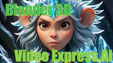 Blender 3D, Modeling, Animation, Video Express.Ai, Kling v1, Riffusion #dark_sci_fi reach stop help