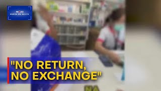 Mukha ng Balita | Pakikipagtalo ng customer sa "no return, no exchange" policy, viral