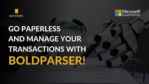 BOLDParser - AI Invoice Automation Solution for ERP Systems