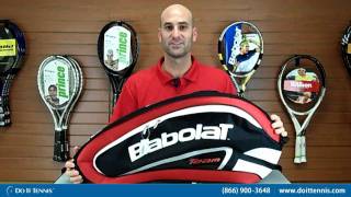 Babolat Team X3 Pack Tennis Bag (Red/Blk)