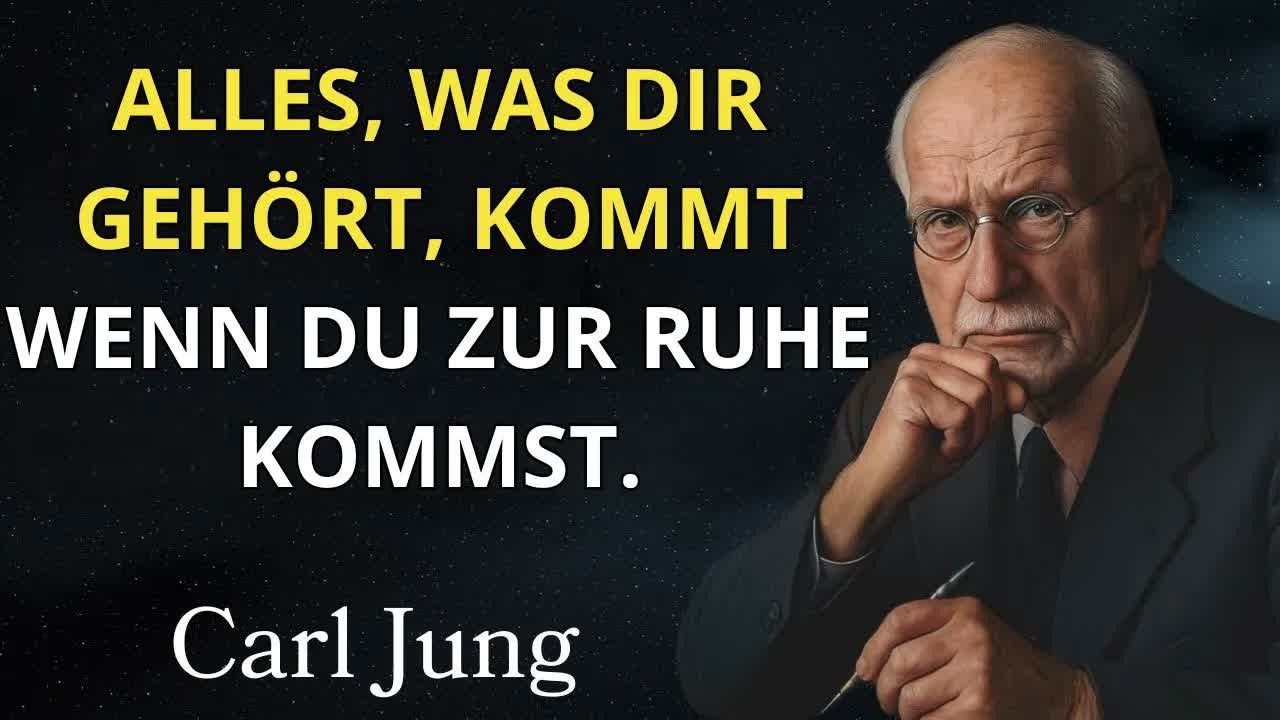 Was Dir Bestimmt Ist, Kommt, Wenn Deine Seele Zur Ruhe Kommt – Die Weisheit von Carl Jung