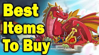 Hustle Castle Dragon April Edition - What are the best things to buy?