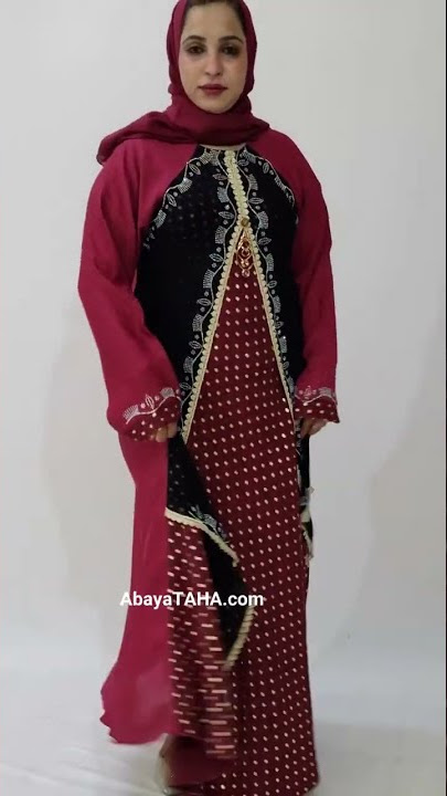 umbrella abaya - double clothes  New Design of Abaya - Latest Burkha Fashion Dubai Abayas 2022 Style