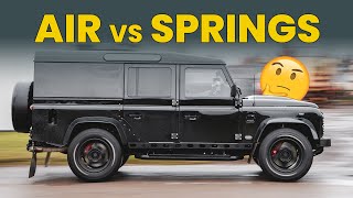 Air vs Spring  BEST SUSPENSION Options for your Land Rover Defender || Mahker Weekly EP087
