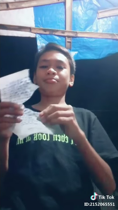 Tik tok kertas robek kembali utuh