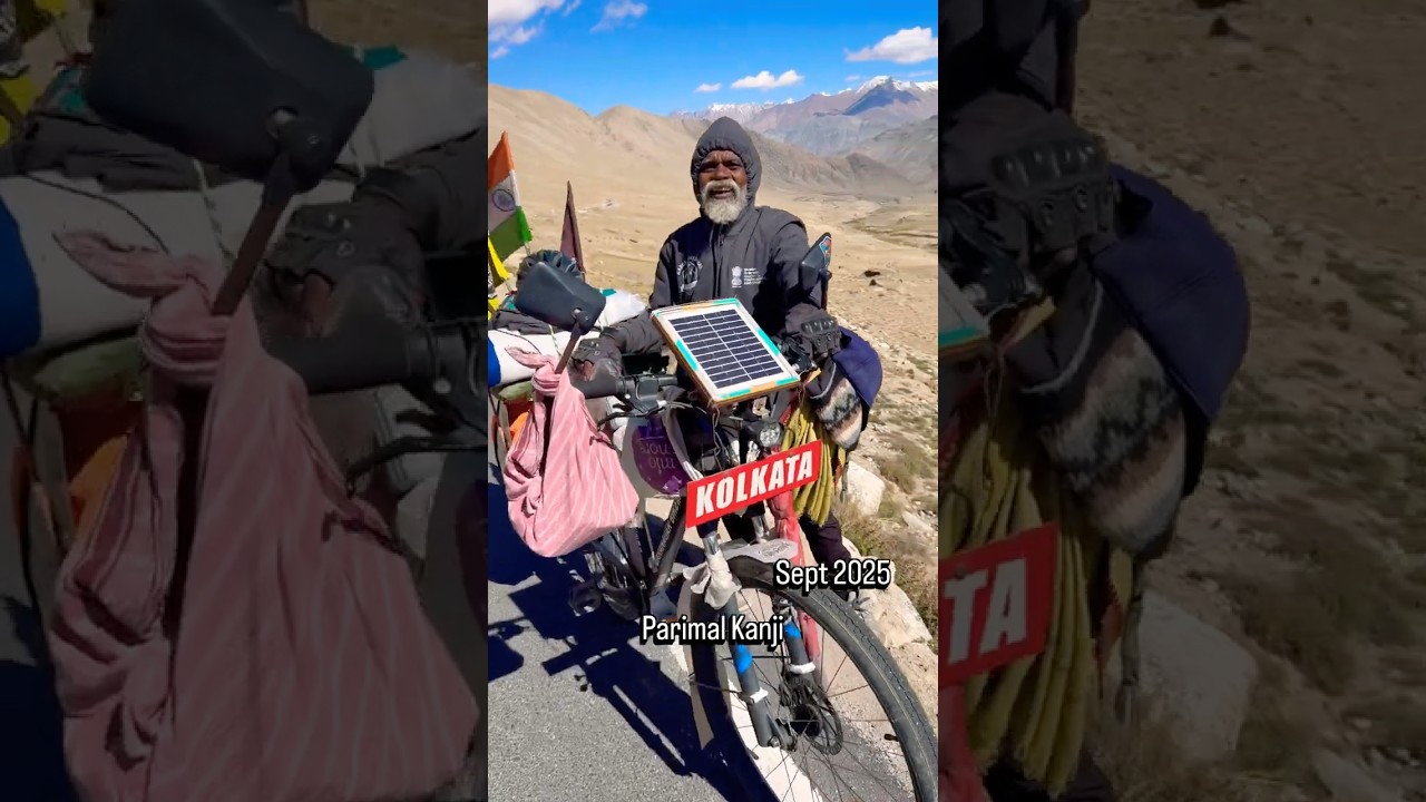 The Cycle Man of India - Parimal Kanji 