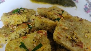 Healthy and tasty replacement of suji khaman- Moong dal Khaman: SPECIAL WEIGHT LOSS RECIPE