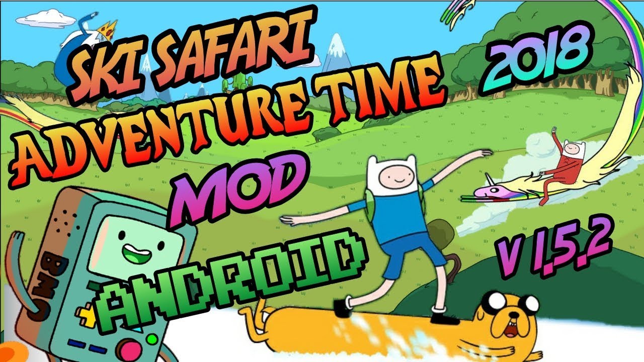 ski safari adventure time mod apk unlimited money