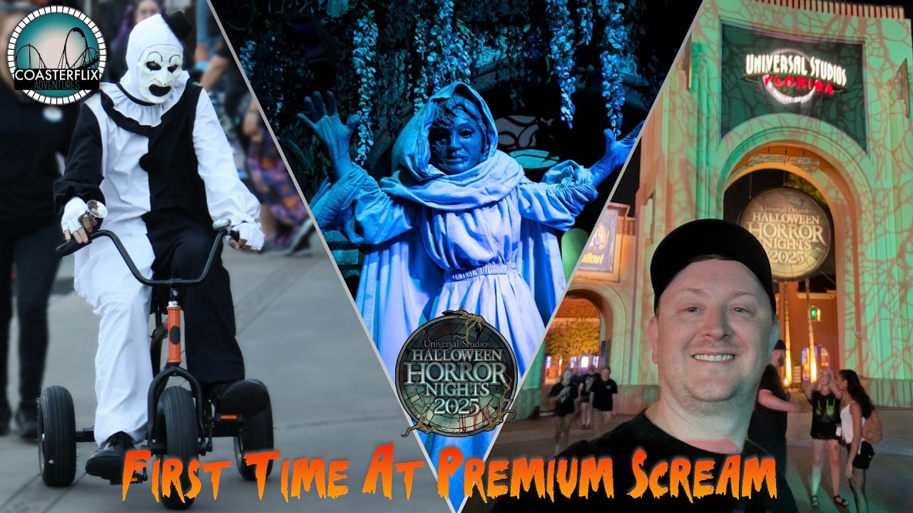 HHN 34 Orlando Premium Scream Night | Halloween Horror Nights First Reactions & Full Event Experienc