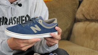 New Balance Quincy 254 Skate Shoes Review - Tactics.com - YouTube