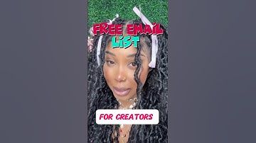 How To Build An Email List For FREE (2024)
