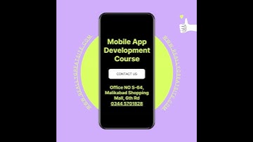Mobile App development Course In Rawalpindi