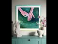 Guiding Touch my new oil painting.
