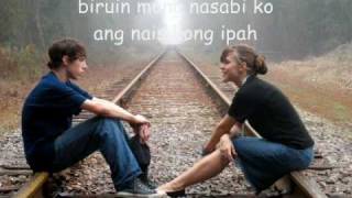 Video thumbnail of "araw gabi by regine velasquez with lyrics"