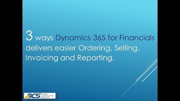 What is Microsoft Dynamics 365 for Financials & Appsource