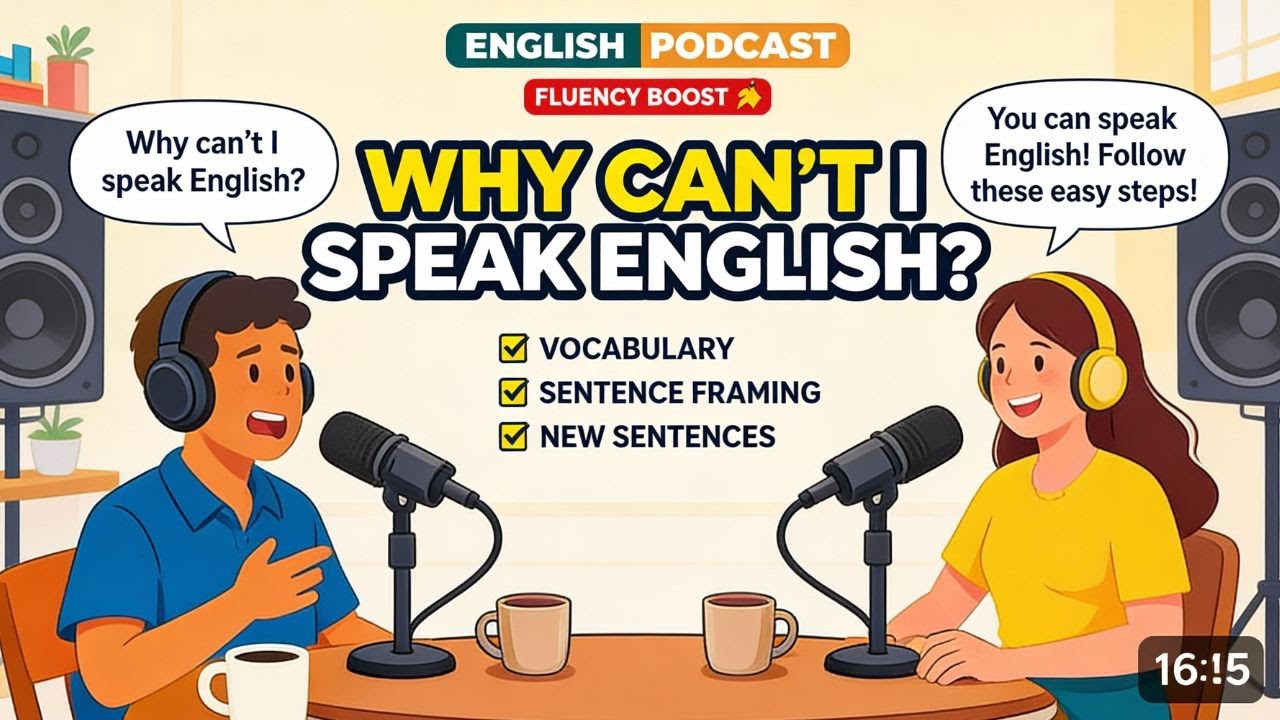 Learn Spoken English Through Podcast | Why You Understand English But Can’t Speak It