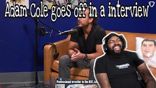 Adam Cole goes off on Pat McAfee on his show