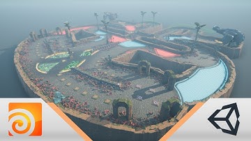 Houdini tool for arena prototyping inside Unity - Heavy Metal Machines