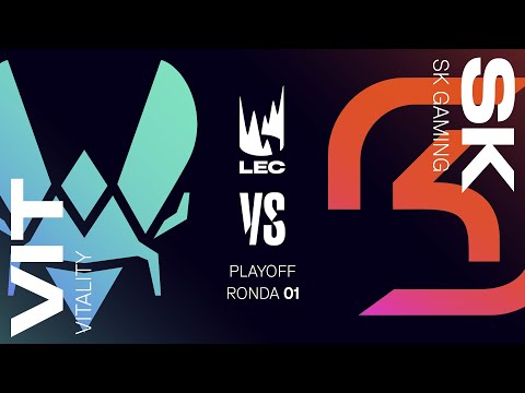 TEAM VITALITY VS SK GAMING - MAPA 3 - LEC 2024 - SPRING SPLIT - LEAGUE OF LEGENDS - PLAYOFFS 1