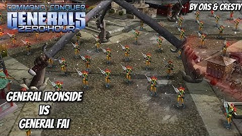 C&C Generals ZH - General Ironside vs General Fai by OAS and Cresty