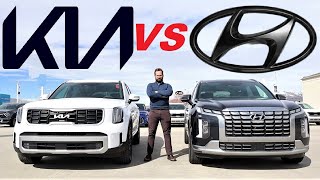 2023 Kia Telluride VS 2023 Hyundai Palisade: Which Is Better?