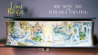Lord of the Rings fore-edge painting | The art of books