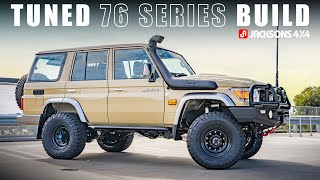 76 Series Landcruiser build walkaround!