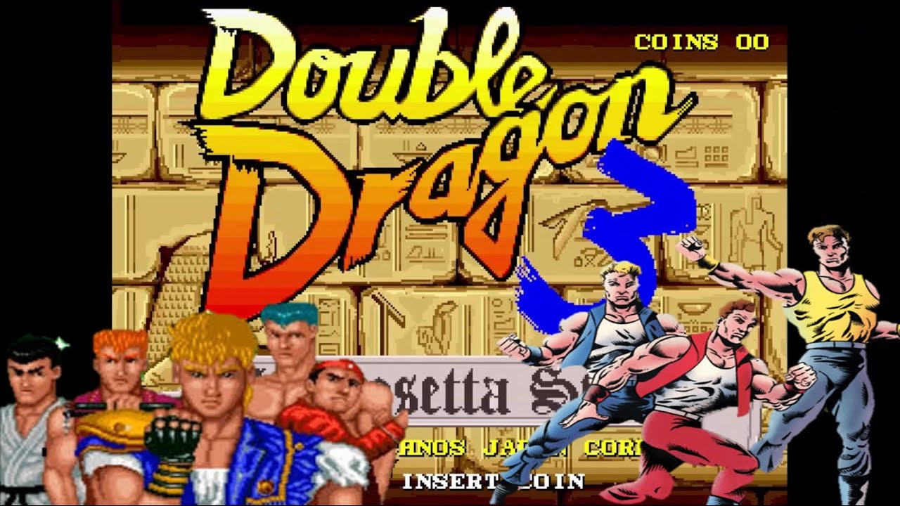 ULTIMA SECUELA DEL DOUBLE DRAGON DOUBLE DRAGON 3 THE ROSETTA