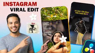 Bairan Song Viral Reel Editing in DaVinci Resolve🔥 (No Fusion Tutorial)