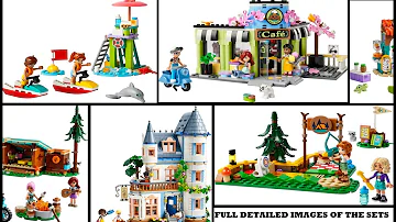 LEGO FRIENDS SUMMER 2024 SET IMAGES OFFICIALY REVEALED / FULLY DETAILED IMAGES OF ALL THE NEW SETS!