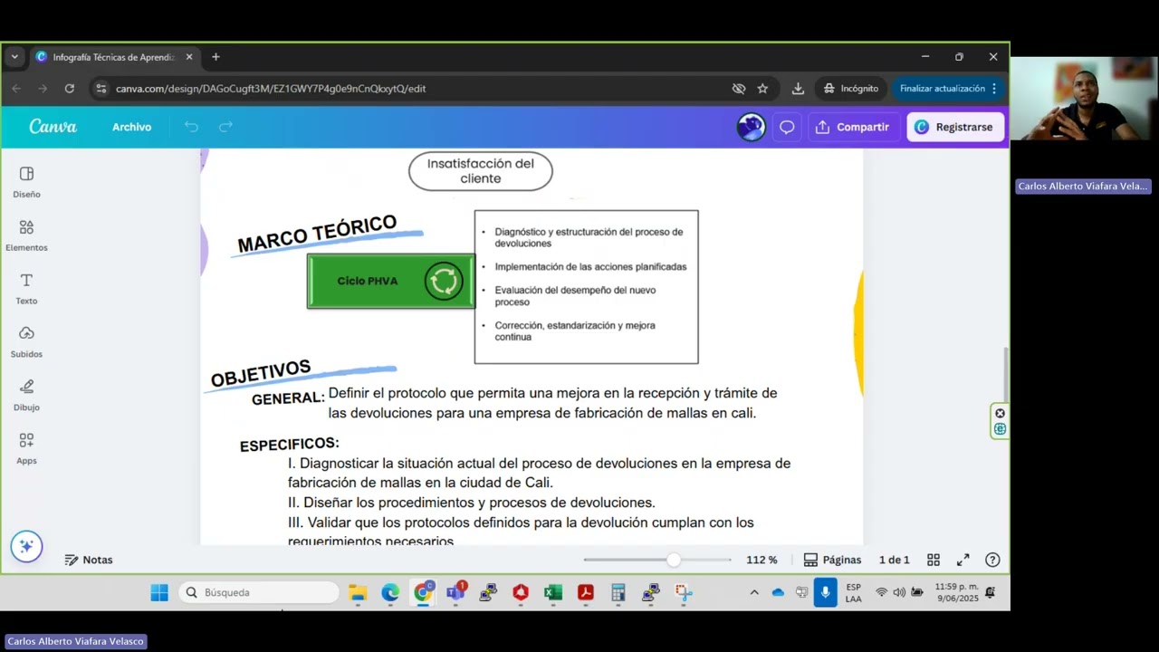 PRESENTACION TRABAJO DE GRADO / PROTOCOLO DEV.
