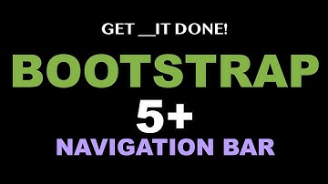 Bootstrap 5 - Navbar Navigation - Bootstrap Components - Bt.1 e.2
