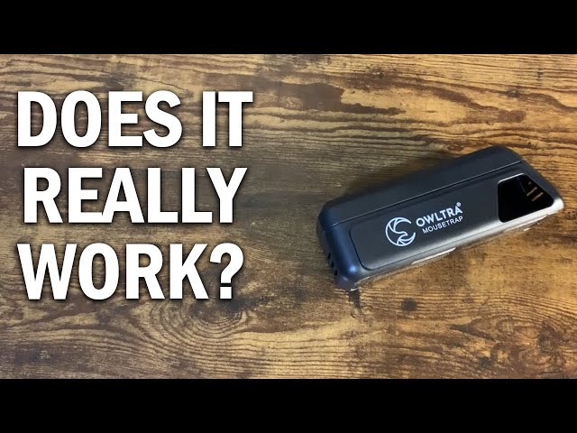 OWLTRA Indoor Electric Mouse Trap Review - Does It Really Work? 