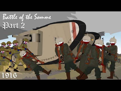 Countryhumans "Battle of the Somme" | Part 2 | Битва на Сомме