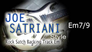 Rock Satch Joe Satriani #3 Guitar Backing Track 167 bpm Highest Quality chords