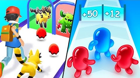 Join Blob Clash 3D | Monster Squad Rush / All Level Gameplay - Android,iOS