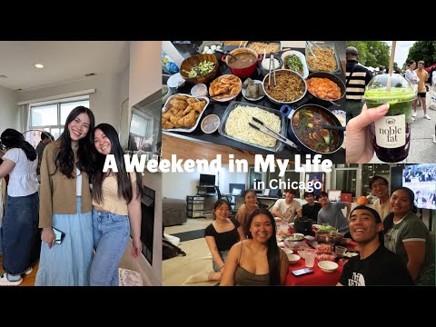 A Weekend in My Life | Potlucks, Celebrations, Food