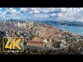 ISTANBUL in 4K - A Virtual Trip to the Heart of Turkey - 10-Bit Color Urban Relax Video
