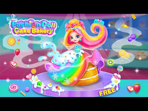 Fashion Doll Makeup Comfy Cakes – Baking Salon by FunPop