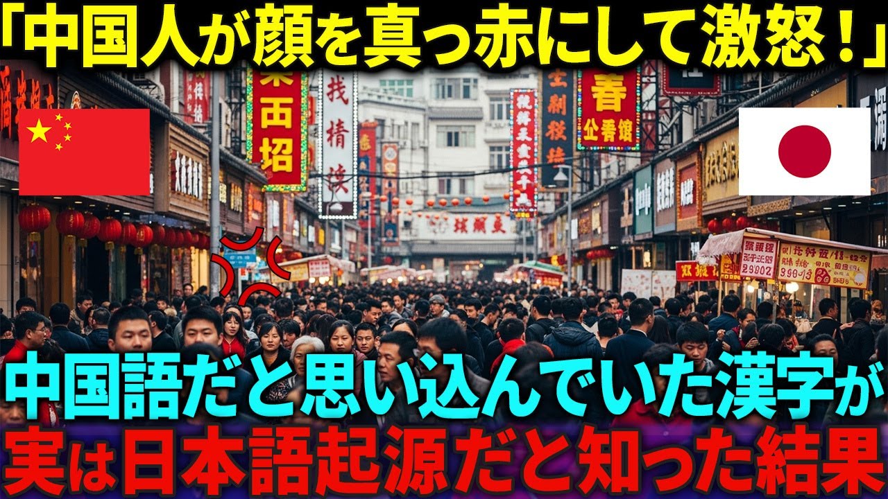 【海外の反応】「は？中国語でしょ！？」中国語だと思っていた漢字が日本語だと中国人が知った結果