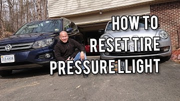 How to Reset VW/Volkswagen Tire Pressure TPMS Light - Tiguan, Beetle, Passat, Jetta, Atlas, GTI